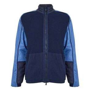 Boss Mens Panoramico Knitted Full Zip Top / Dark Blue